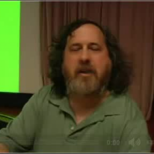 Richard Stallman - Software Libre y Educaci?n