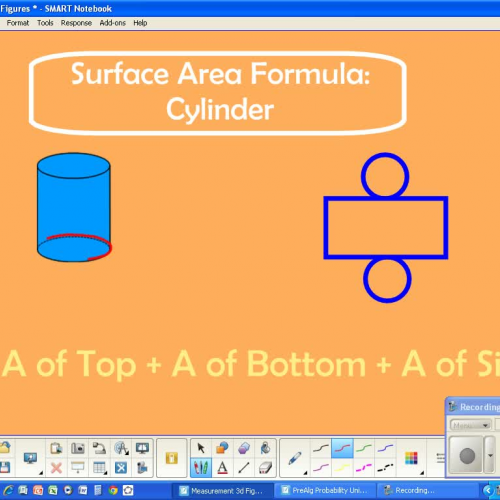 Surface Area of a Cylinder