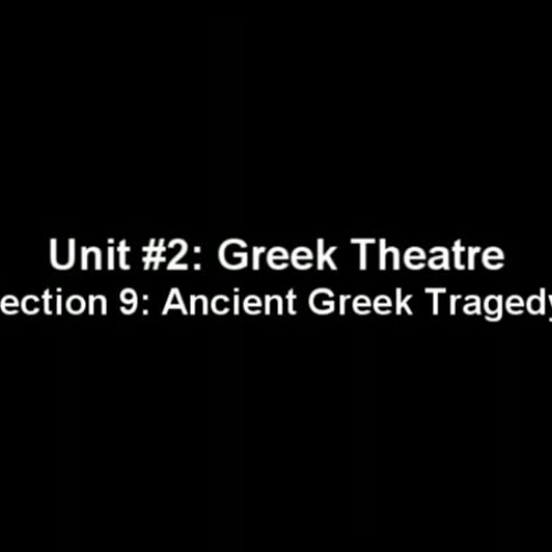 Ancient Greek Tragedy