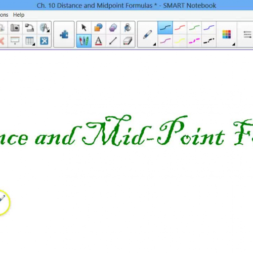 Distance and MidPoint Formula