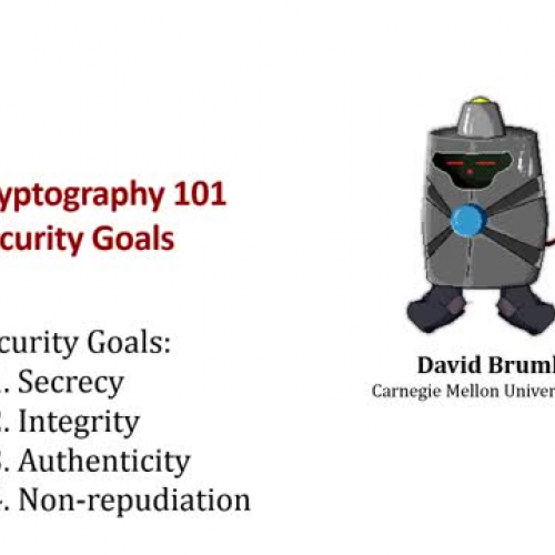 Cryptography 101 - Security Goals