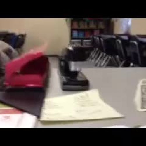 teachers desk