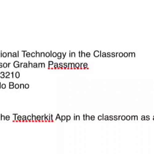 Teacherkit App Tutorial