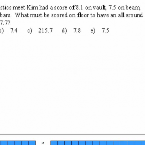 Average score HSPE