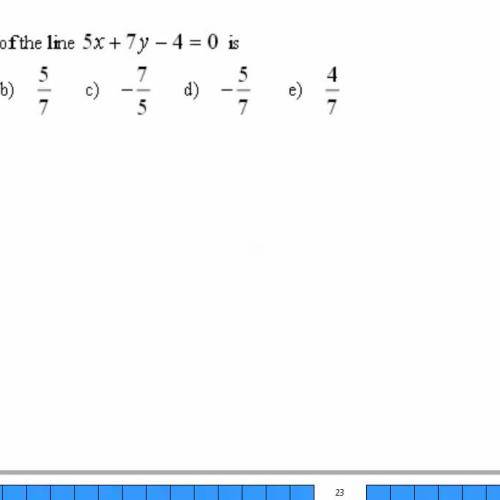 Finding Slope HSPE 3