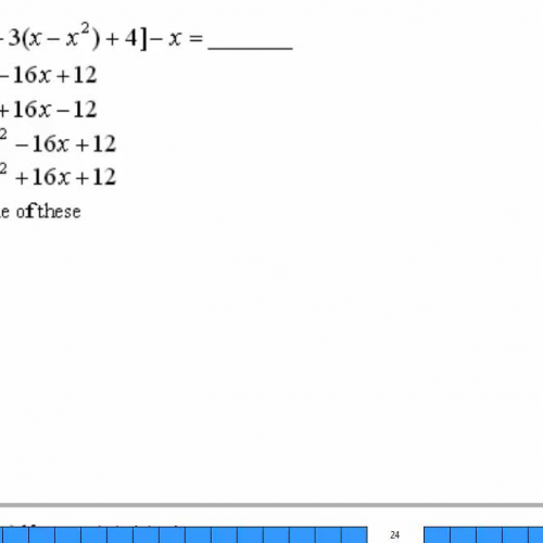 Simplifying polinomial expressions HSPE