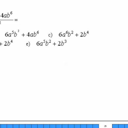 Simplifying polinomial expressions HSPE 1