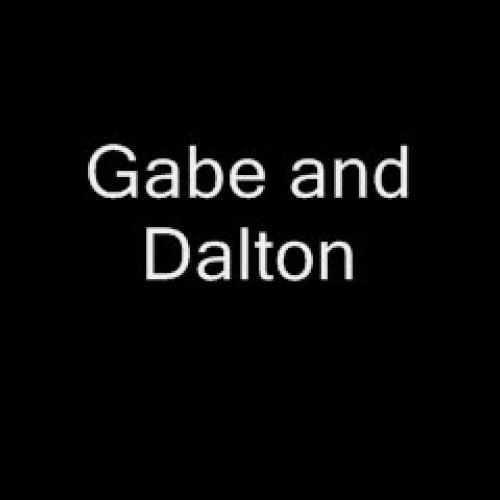 Dalton and Gabe