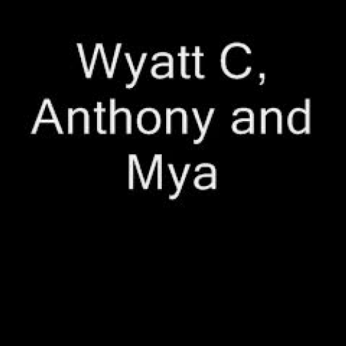 Wyatt C., Anthony and Mya