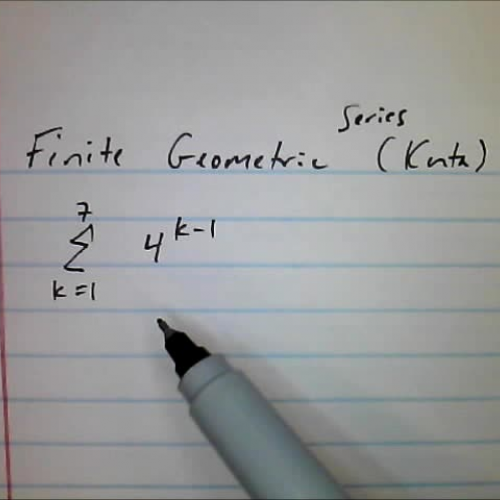 Finite Geom Series (Kuta 5)