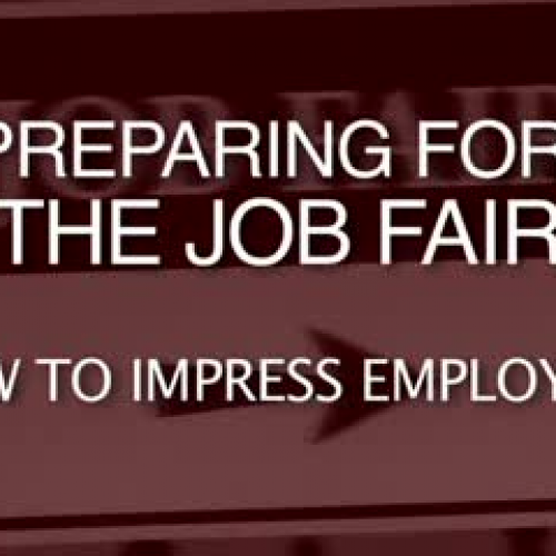 How to prepare for a Job Fair