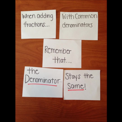 Rough Movie adding fractions