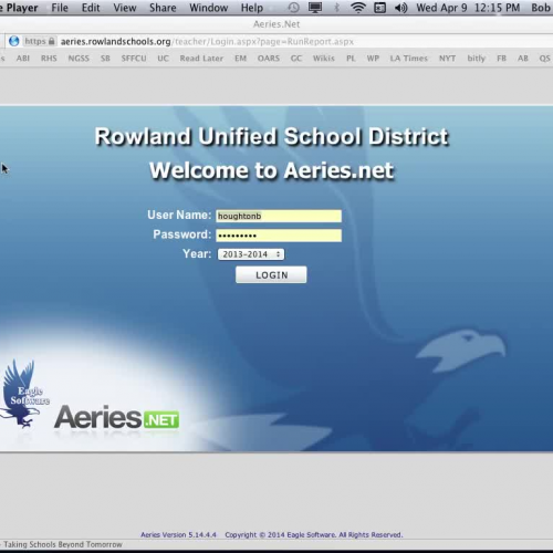 Print Attendance Report