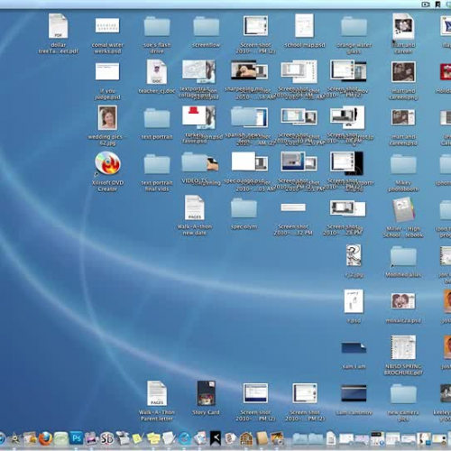 cleaning up your Mac desktop