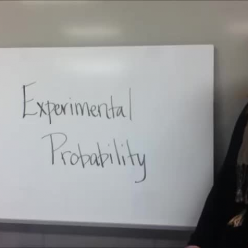 10-2 Experimental Probability