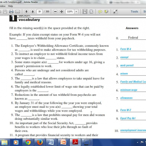 ch 5 workbook review sheet