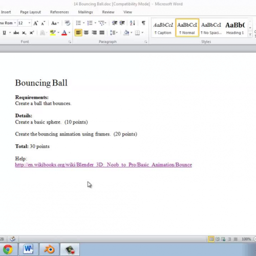 14 Bouncing Ball