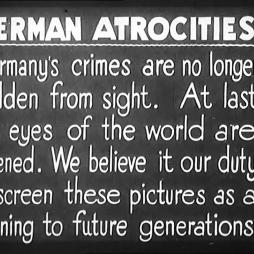 Holocaust Footage (1945) - Part One - [WARNIN