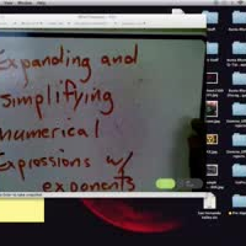 Expanding and Simplifying Numerical Expressio