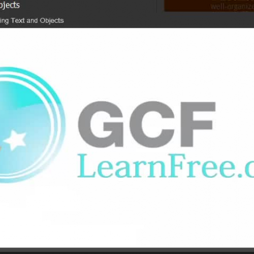 MOAC - Lesson 8 - Animating Text and Objects 