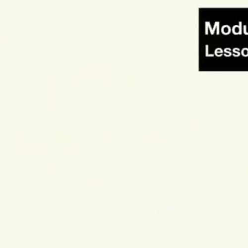 Module 5 Lesson 24 Pt 2