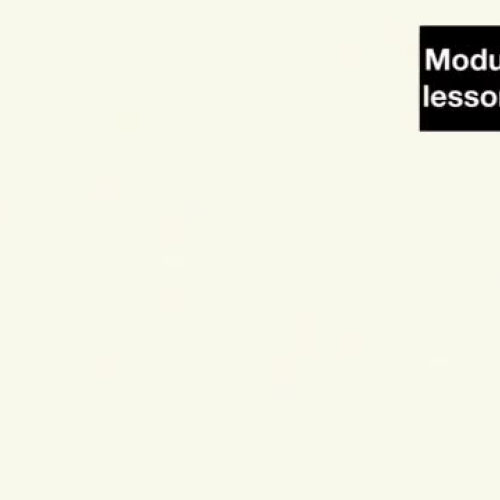 Module 5 Lesson 26 Pt 1