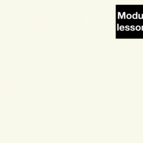 Module 5 Lesson 27 Pt 1