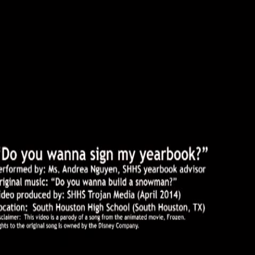 Yearbook video South Houston High School