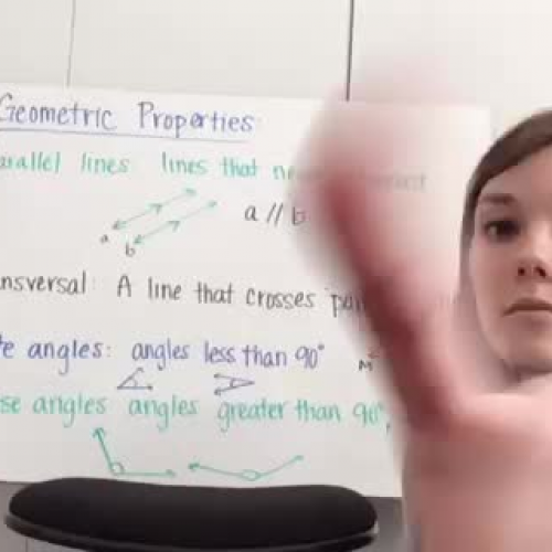 Geometric Properties Part I