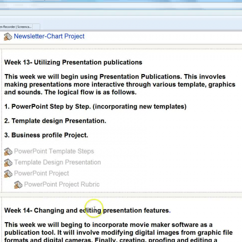 Week 13 Video Tutorial