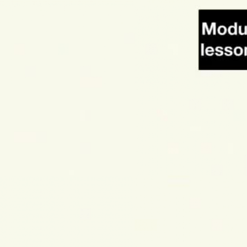 Module 5 Lesson 29 Pt 1