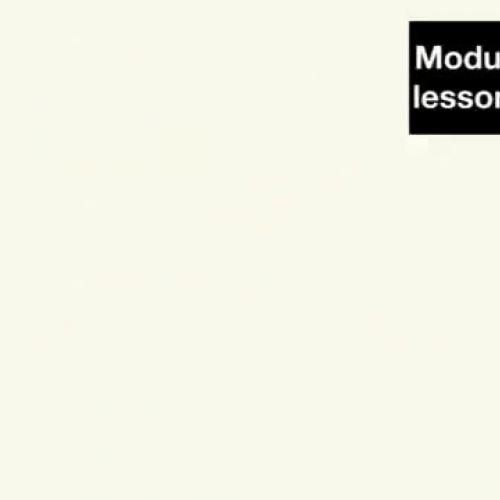 Module 5 Lesson 30 Part 1 