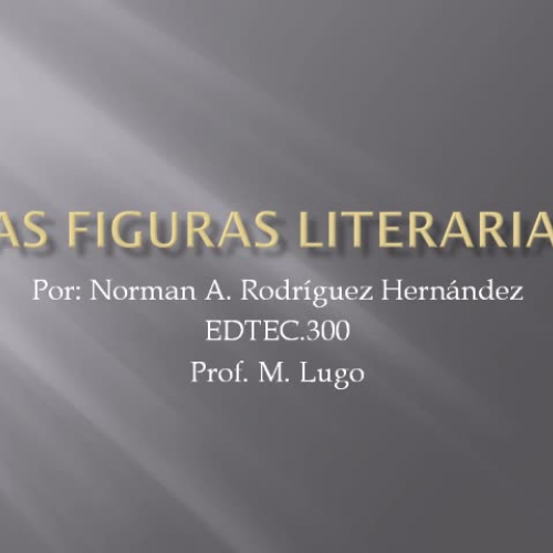 Las Figuras Literarias (Video)