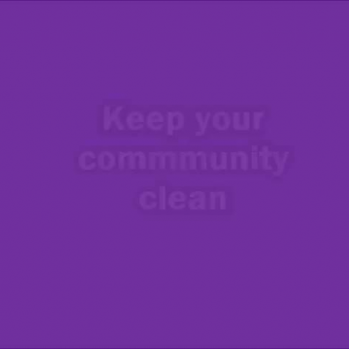 Commercial for a Cause: Keep your community c