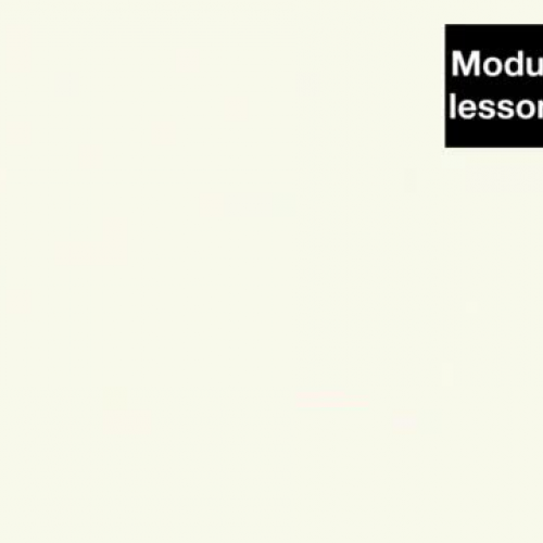 Mod 5 Lesson 33 Pt 1