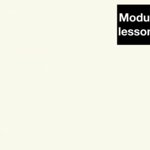 Mod 5 Lesson 34 Pt 1
