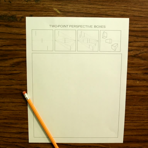 2 Point Perspective Boxes