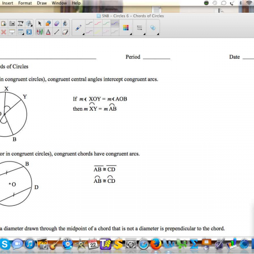 Circle 6 - Chords of Circles