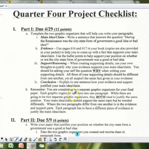 Quarter Four Project Video