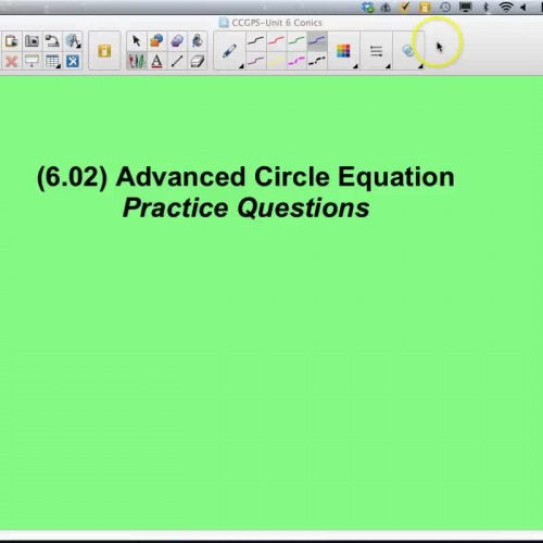 AG-6.02 Advanced Circle Equations-Practice Pr