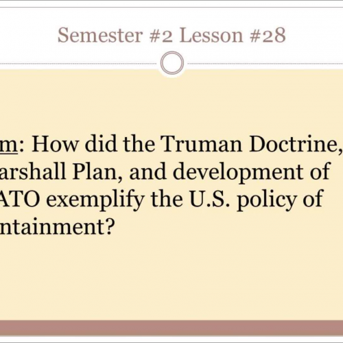 Semester #2 Lesson #28