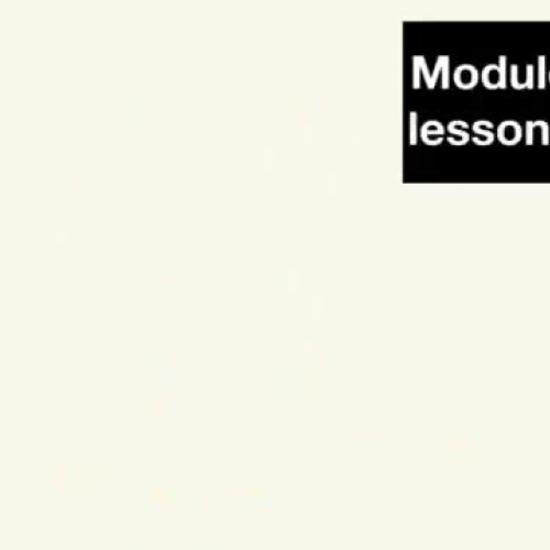 Mod 5 Lesson 39 Pt 1