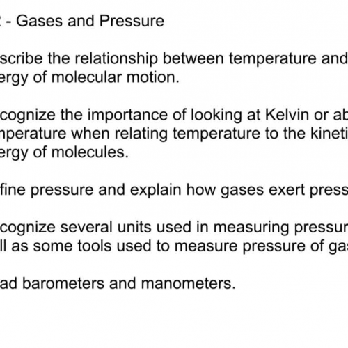 chem9.2 Gases and Pressure.