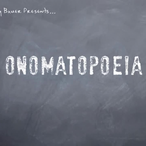 Onomatopoeia