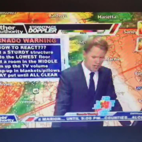WTVA TV in Tupelo evacuates due to approachin