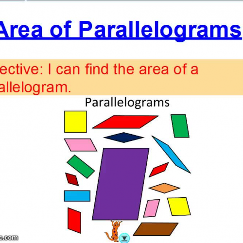 Area of a Parallelogram