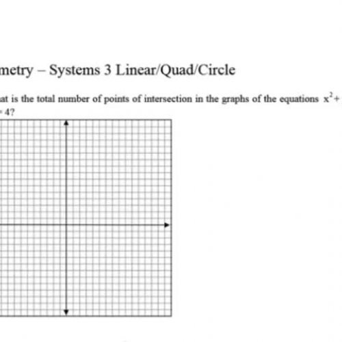 System 3 Linear,Quad,Circles