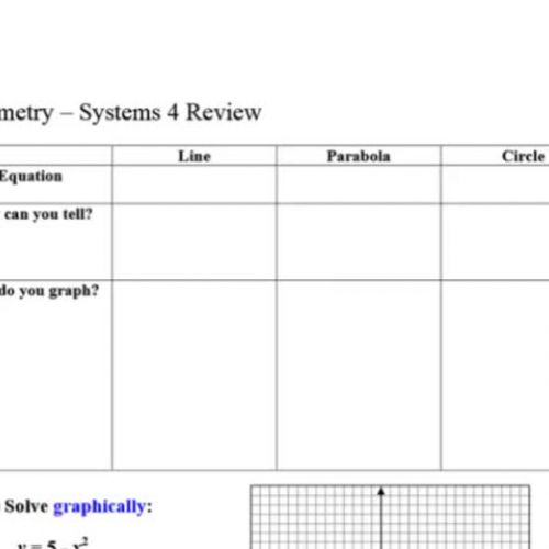 Systems 4 - Review