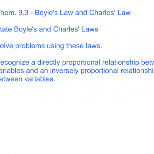 chem 9.3 boylesandcharles