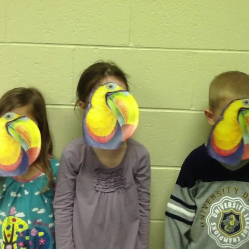 Rainforest Toucan: Violet, Minna-Kate, &amp; 